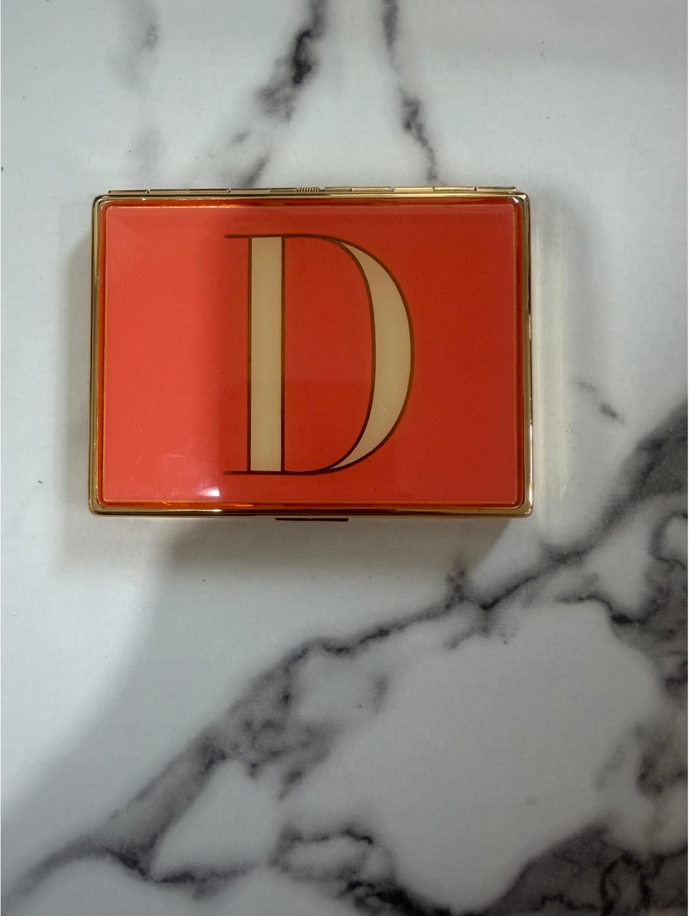 NWOT Kate Spade New York × Lenox “D” Business Card Holder / Card Case
